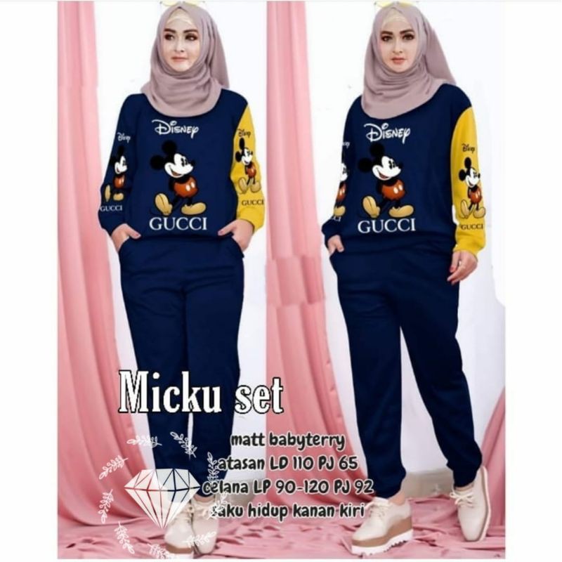 SET CELANA DISNEY MICKU, BABYTERRY, SETELAN