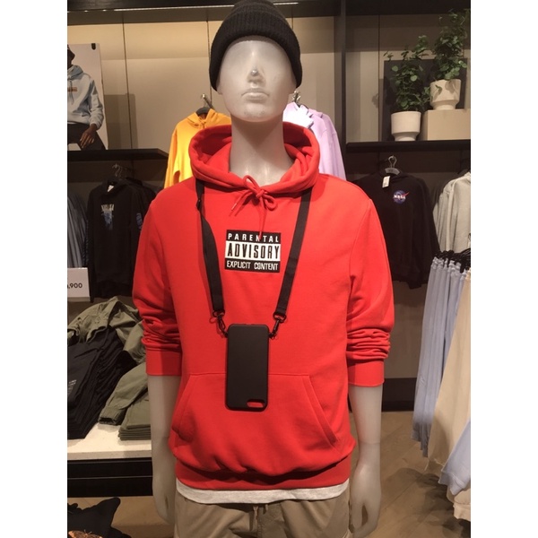 H&M mens - Hoodie PARENTAL ADVISORY EXPLICIT CONTENT