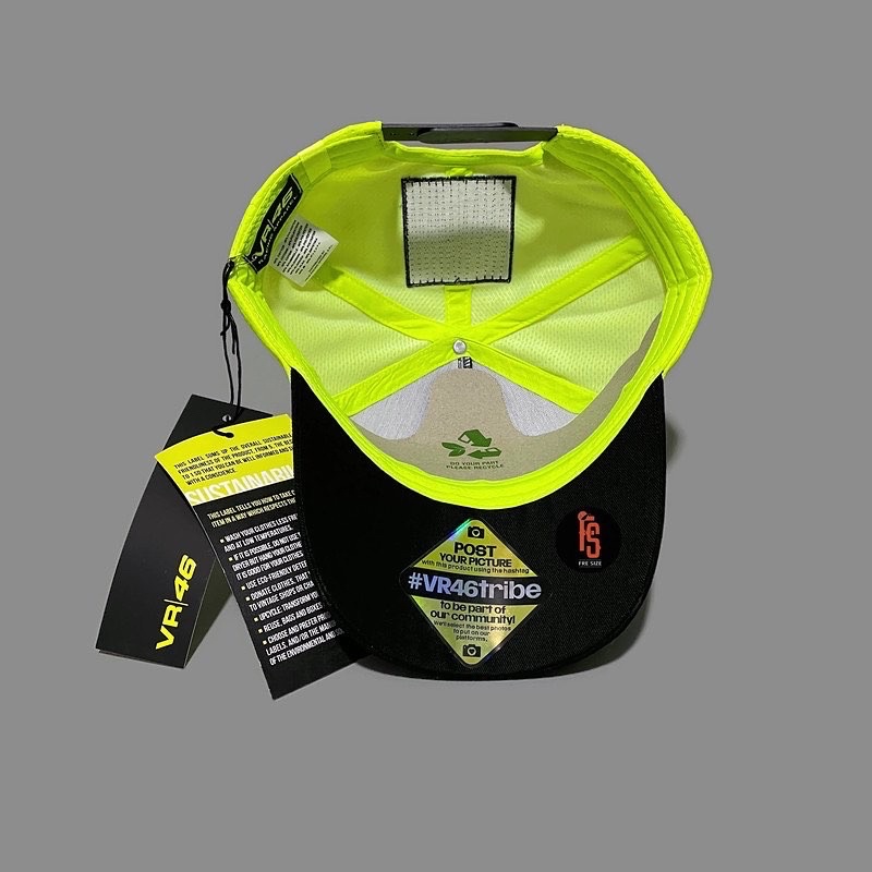 TOPI ORIGINAL VR46 397904 NEON GREEN BLACK