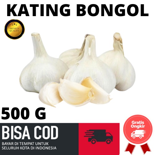 Bawang Putih Kating 500 gram Premium (tidak ada yang busuk)