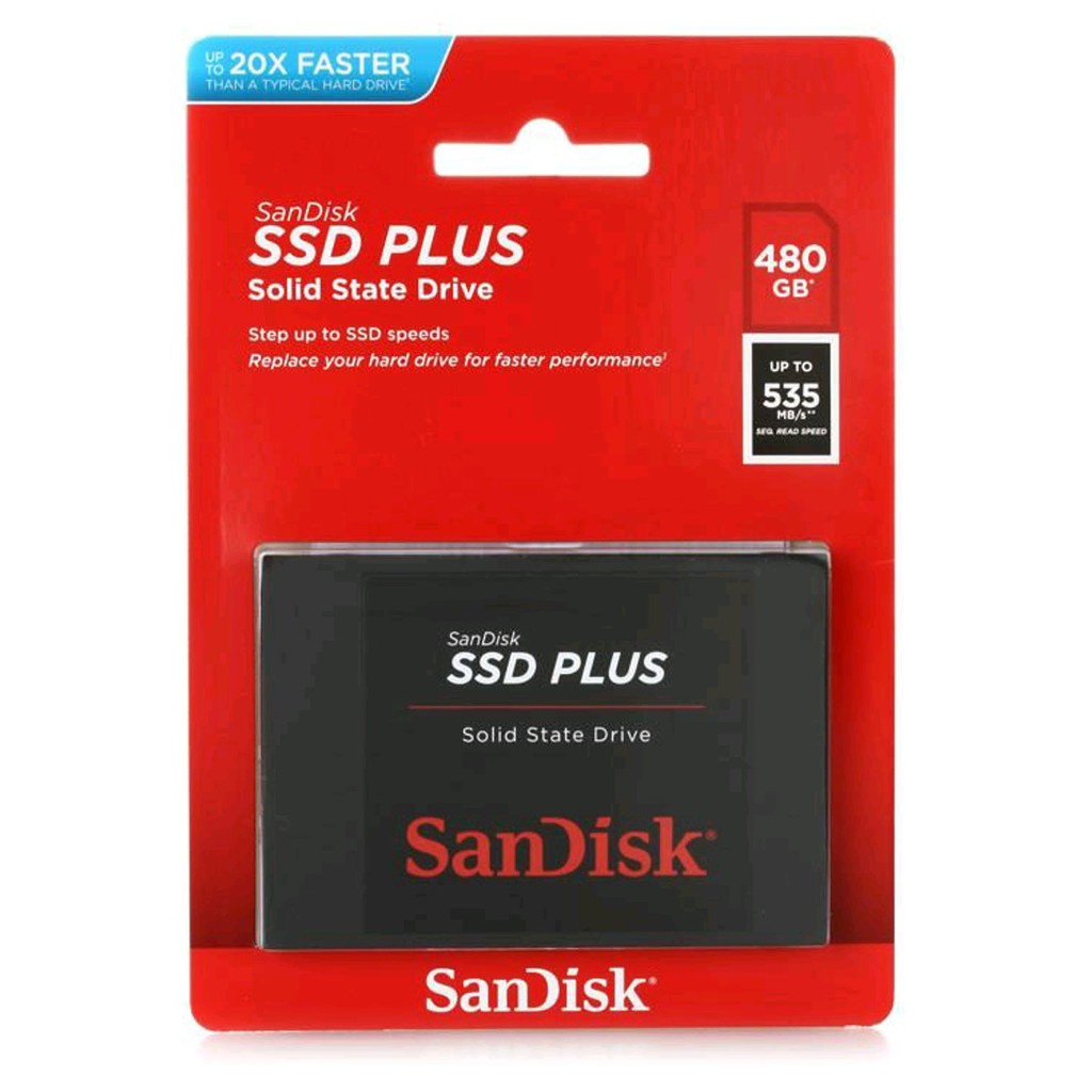 SSD SANDISK Plus 480GB