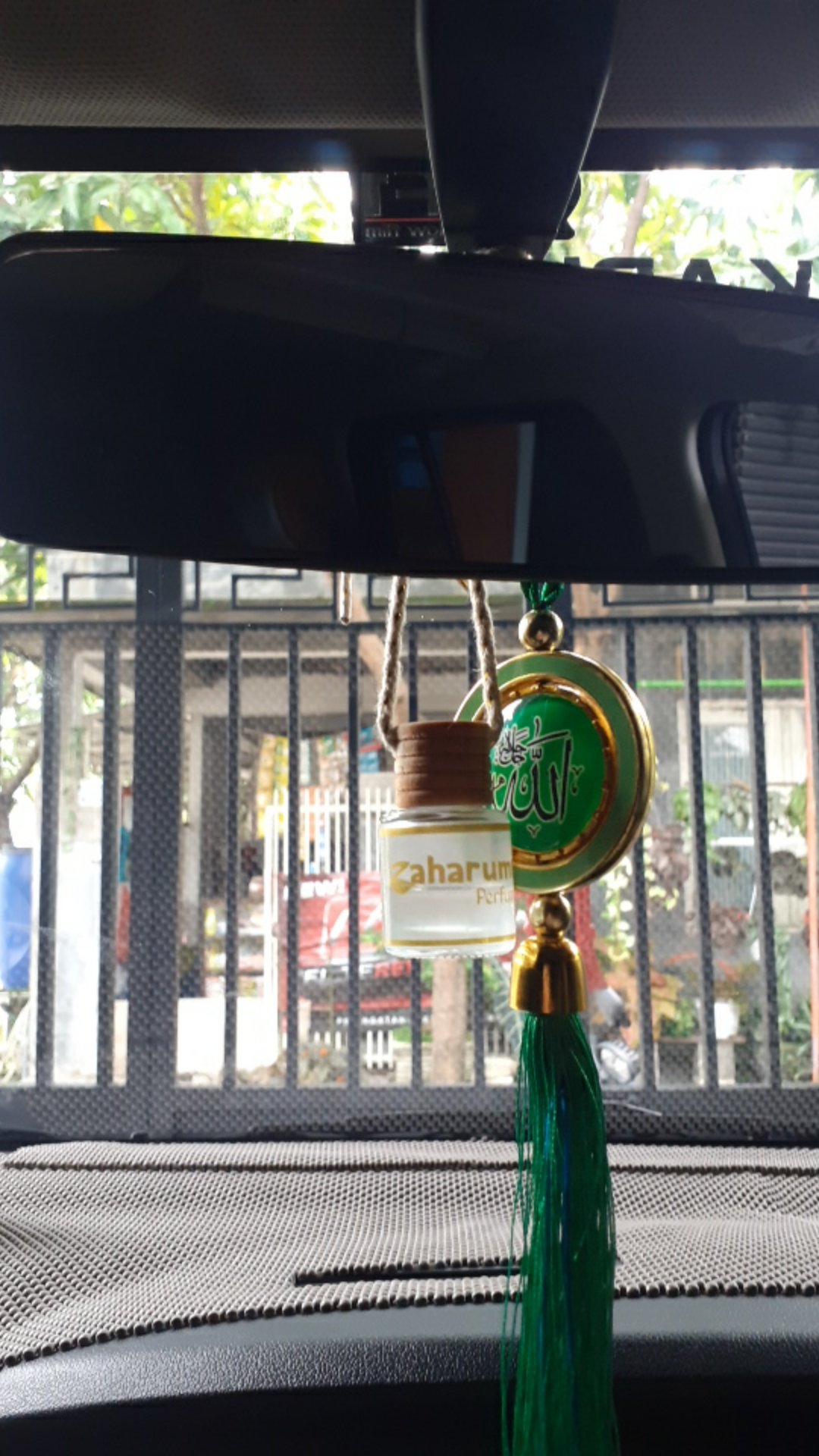 Gs Kaligrafi Putar // Pajangan Hiasan Gantungan Spion Mobil Kaligrafi Islami Cilcle