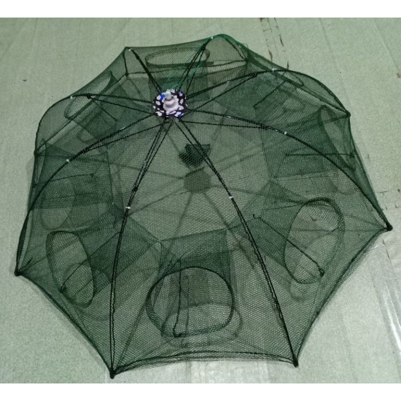 Perangkap Ikan Bubu Payung 8 Lubang