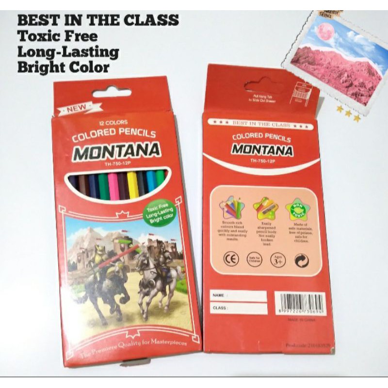 

Pensil Warna MONTANA 12 Warna