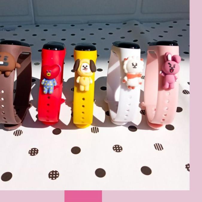 Bayar Ditempat 11.11 (COD) JAM TANGAN LED KPOP BT21 COOKY CHIMMY TATA KOYA RJ BTS [KODE 766]