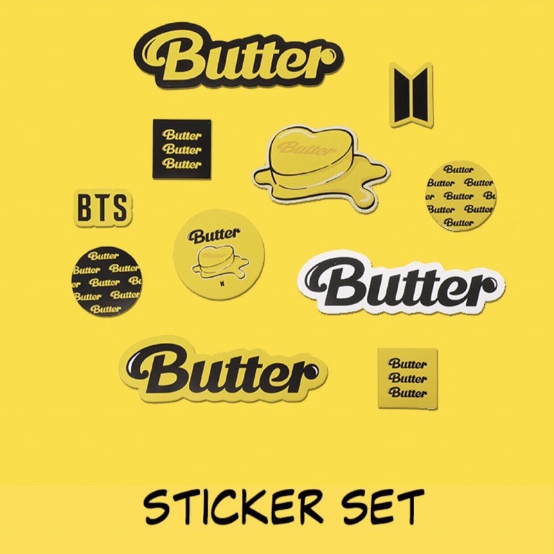 

BTS butter sticker pack - unoff