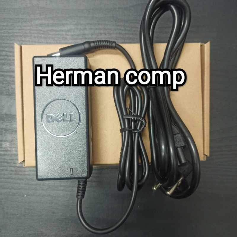 Original Adaptor Charger DELL Latitude Inspiron Vostro 19.5V 3.34A DC 7.4x5.0mm Pin Central