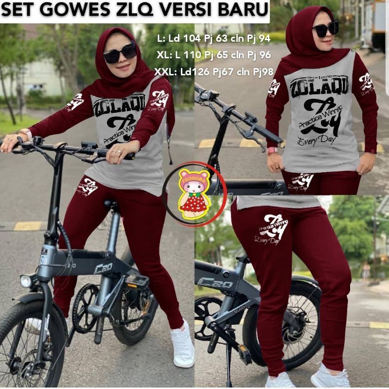 SET CELANA GOWES ABU ZLQ, BABYTERRY VERSI TERBARU 3 UKURAN