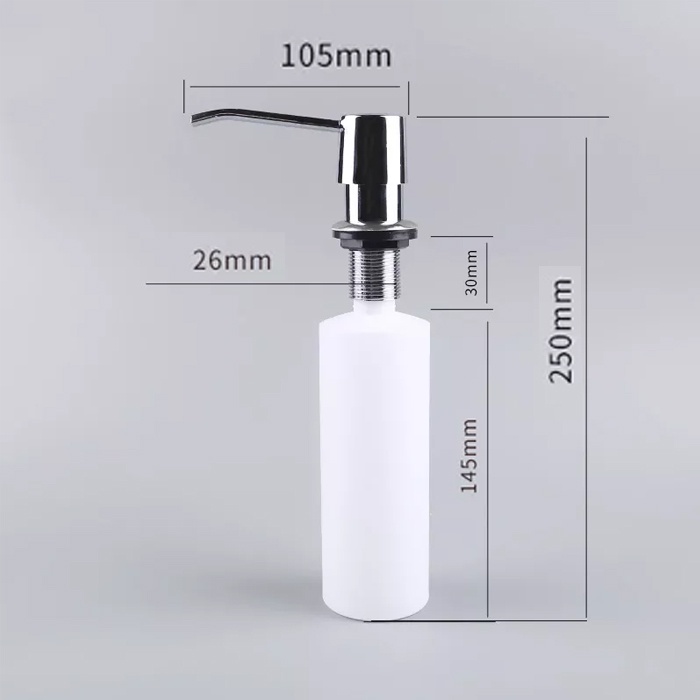 Keran Wastafel Botol Sabun Cuci Piring Sabun Cair Refill Soap Dispenser 220ml