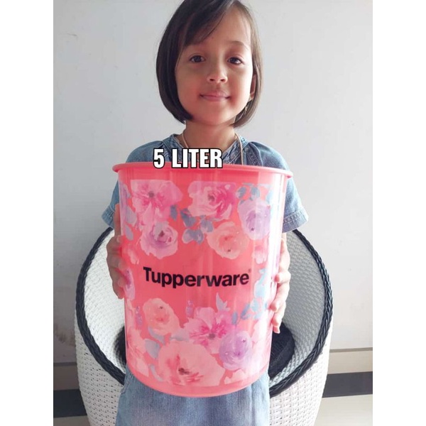 toples magnolia tupperware 5 liter