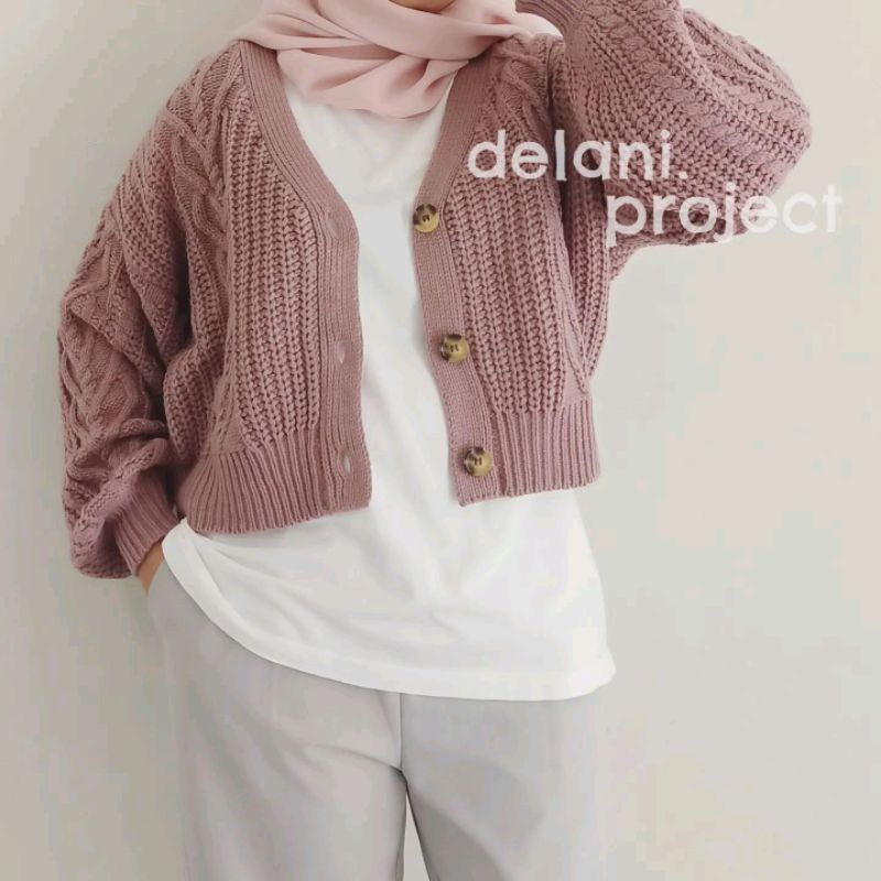 Delani.project Jiminie Crop Cardi