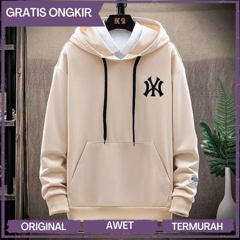(BAYAR DITEMPAT) YULIFA - NEW ERA YORK SWEATER HODIE TOPI NY OUTHER
