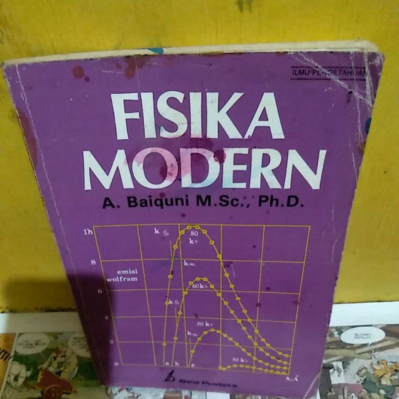 FISIKA MODERN buku bekas yang ori