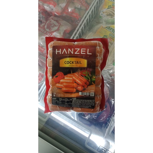 Hanzel sosis beef cocktail 500gr