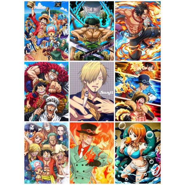 

STICKER ONE PIECE ISI 9 A6