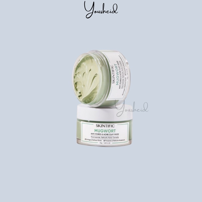 Skintific Mugwort Anti Pores &amp; Acne Clay Mask