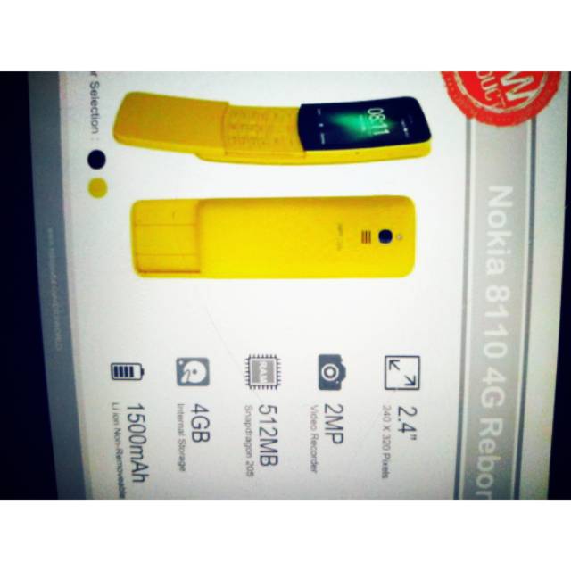 Nokia 8110 reborn real 4g snapdragon