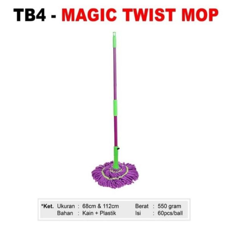 lap pel twist mop