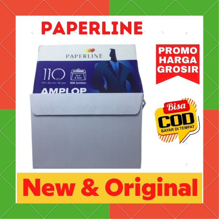 

Amplop Putih Paperline PPS Persegi 110 Lem