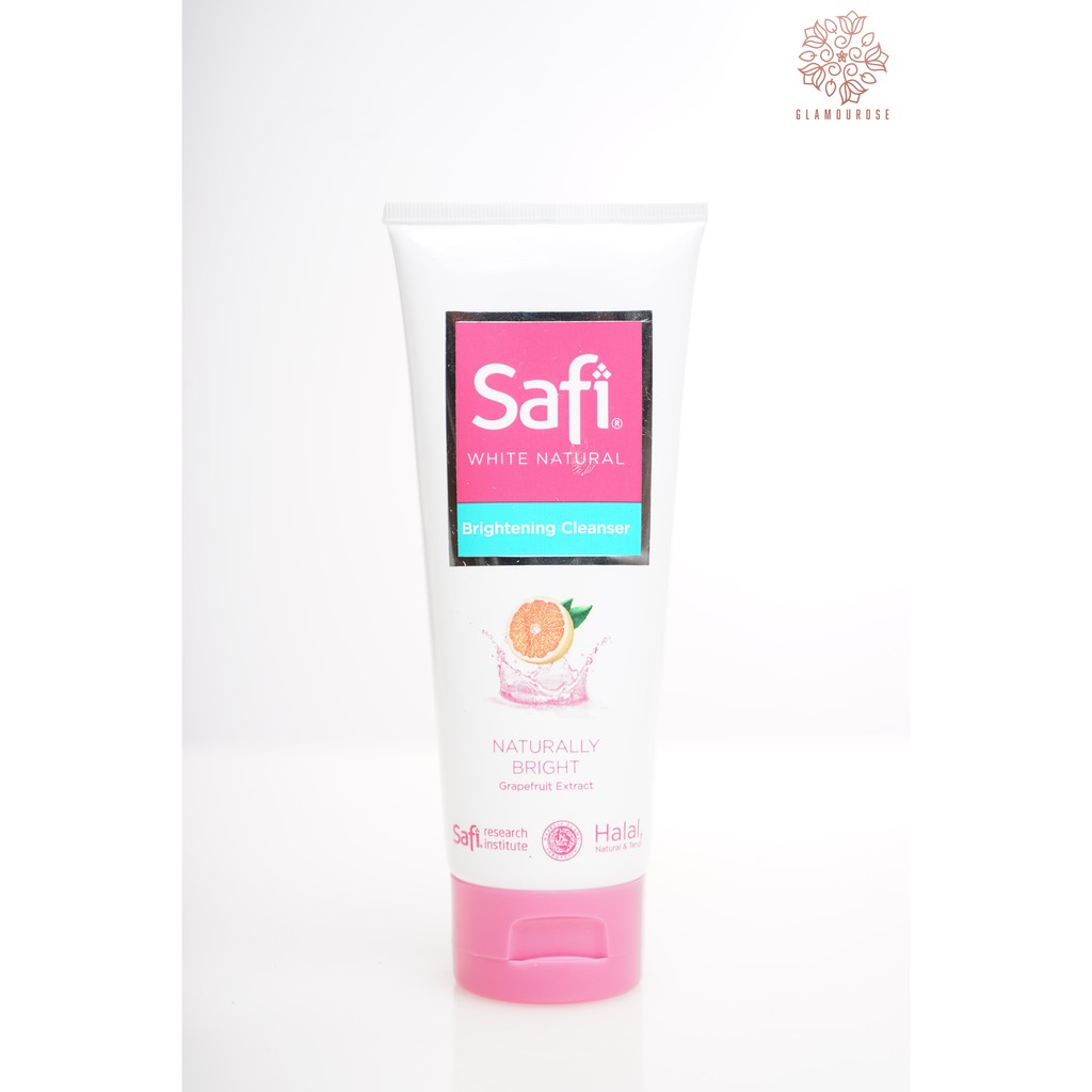 ❤️Glamouroseshop❤️ Safi White Natural Brightening Cleanser Naturally Bright GRAPE FRUIT100gr