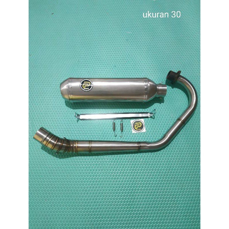 knalpot racing pekajaman kapsul leher paten Tiger Megapro gl cb klasik dll
