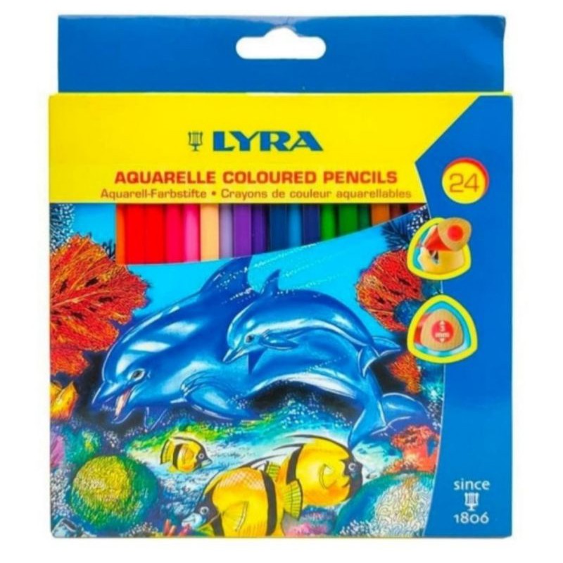 

LYRA AQUARELE COLOURED PENCIL 24 WARNA