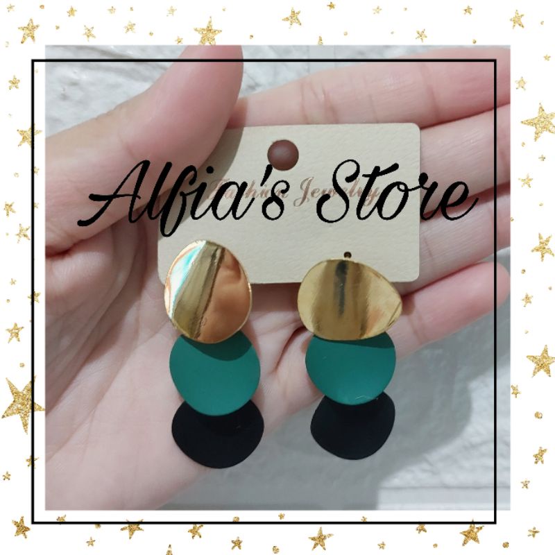 Perhiasan Fashion Anting Wanita / Anting Tusuk / Anting Cantik / Anting Panjang / Anting Pesta Murah