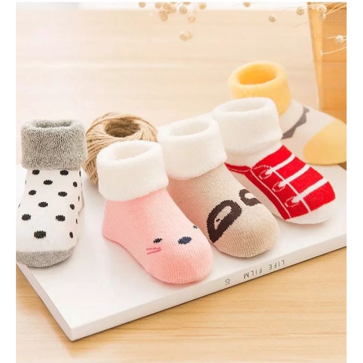 Kaos Kaki Anak / Kaos Kaki Bayi Korea / Kaos Kaki Bayi Lucu karakter / Kaos Kaki Murah Bayi