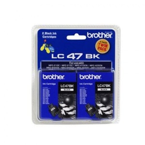 TINTA BROTHER LC 47 BLACK TWIN PACK ORIGINAL