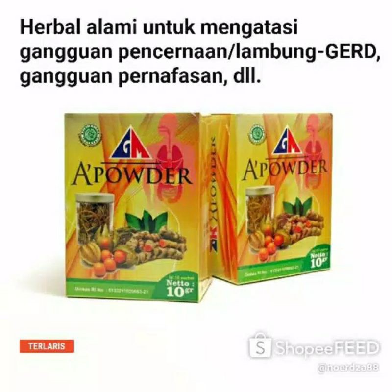 

A'powder GM obat LAMBUNG paling mujarap