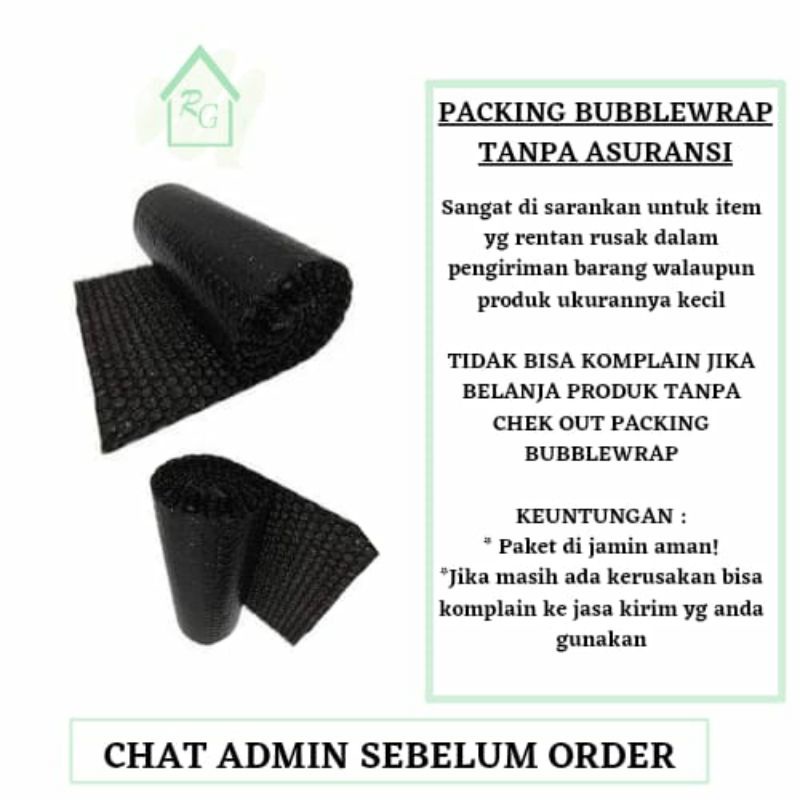 

EXTRA BUBBLE WRAP AMANKAN PRODUK ANDA!!