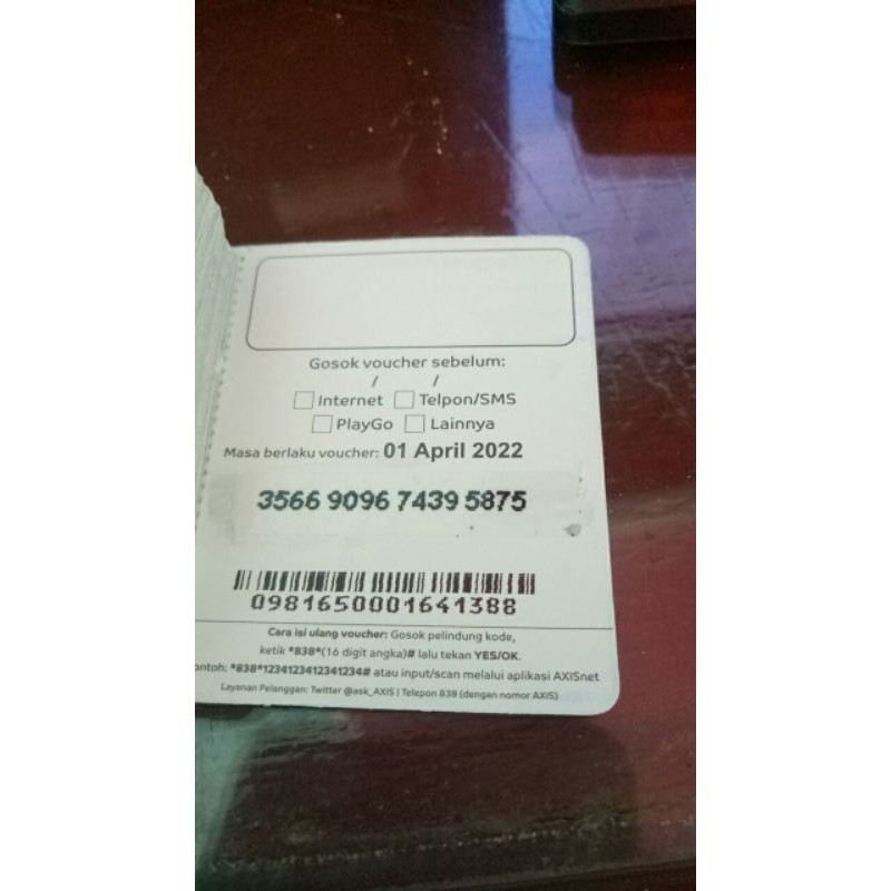 voucher axis lokal kendal salatiga kab. semarang