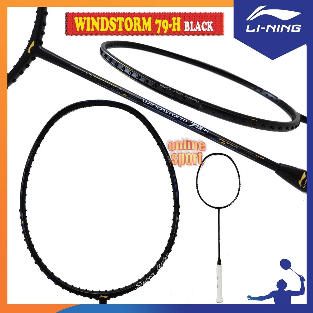 Raket Badminton LINING Windstorm 79 H / 79 S  - Original