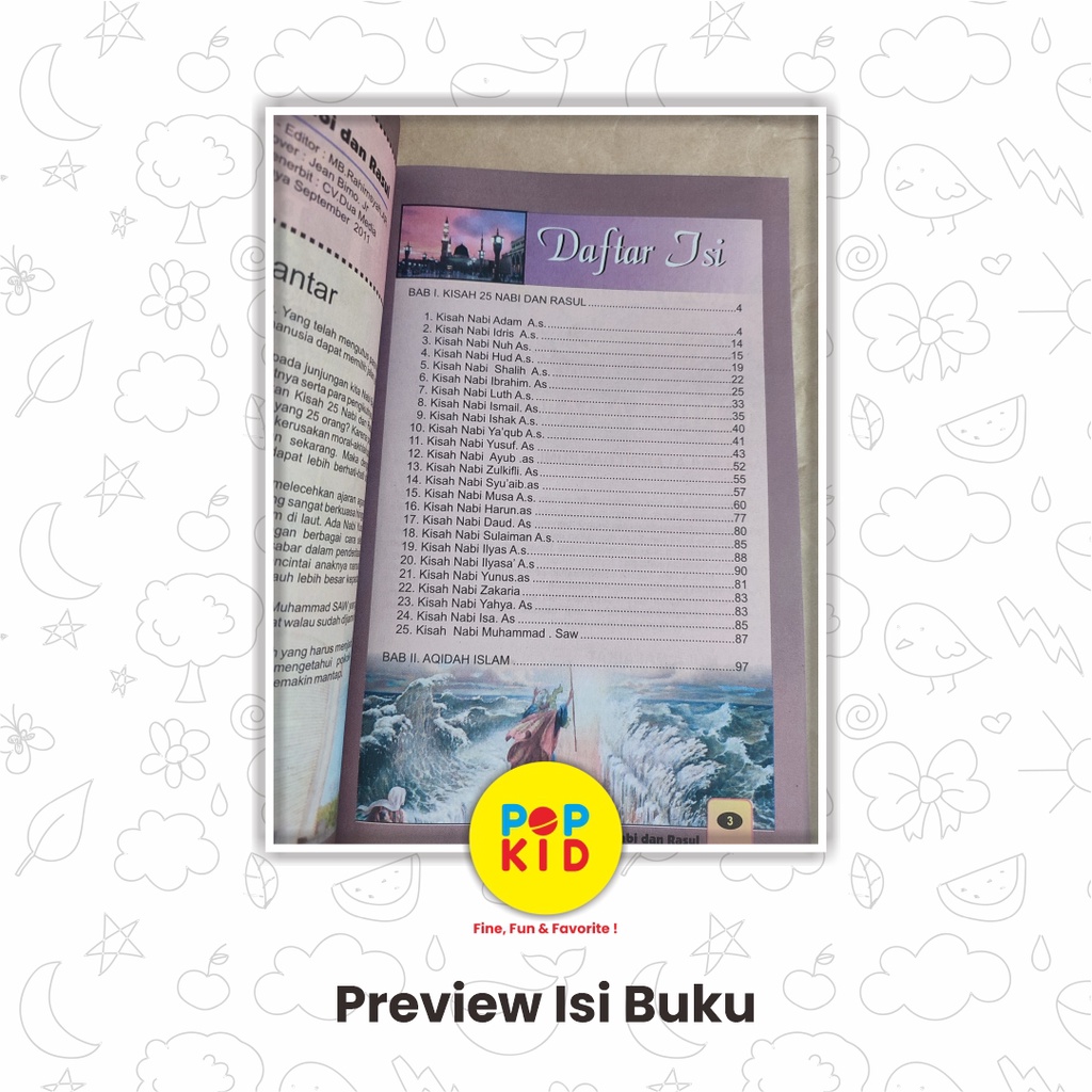 PROMO BUKU KISAH 25 NABI &amp; RASUL - FULL COLOR &amp; PENGETAHUAN ISLAMI