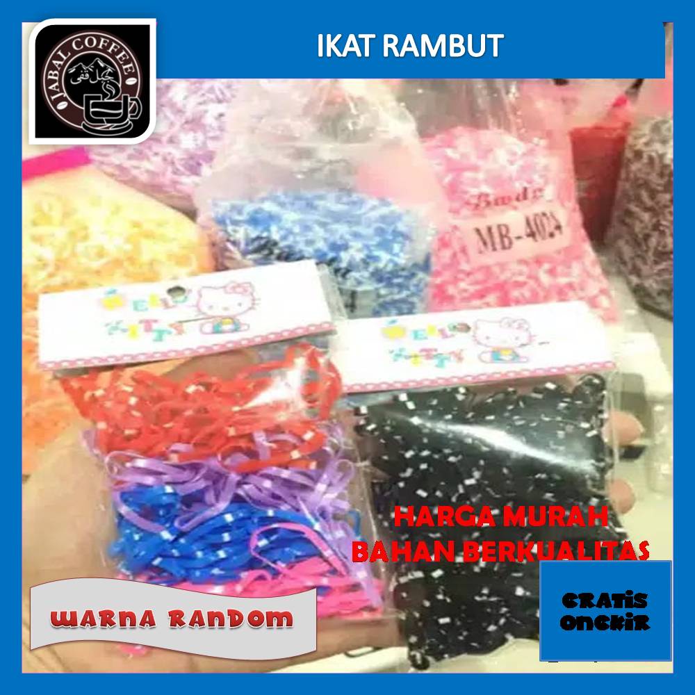 Ikat Rambut Jepang Warna Warni / Karet Ikat Rambut Jepang Elastis 02