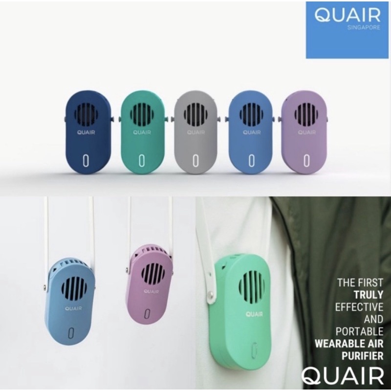 QUAIR Plasma mini wearable air purifier portable kalung air purifier