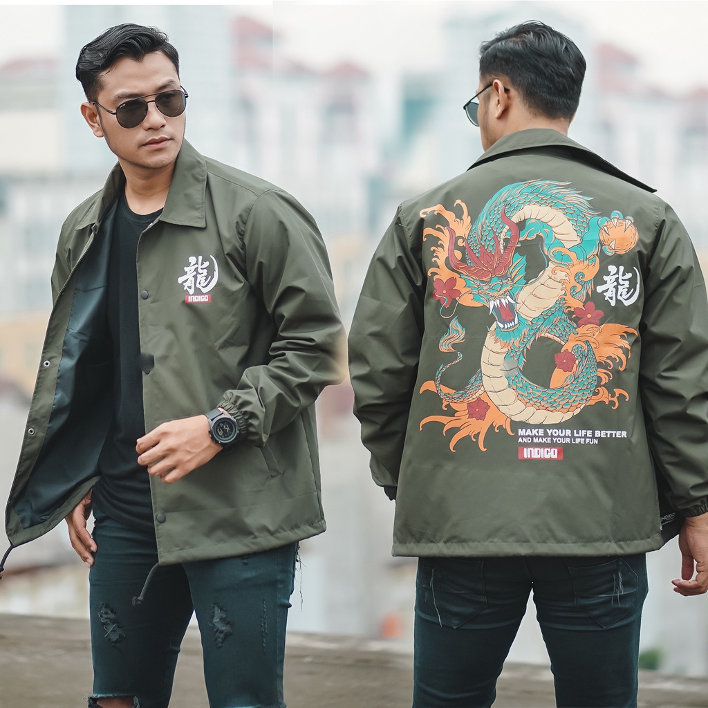 INST Jaket Parasut Pria Japan