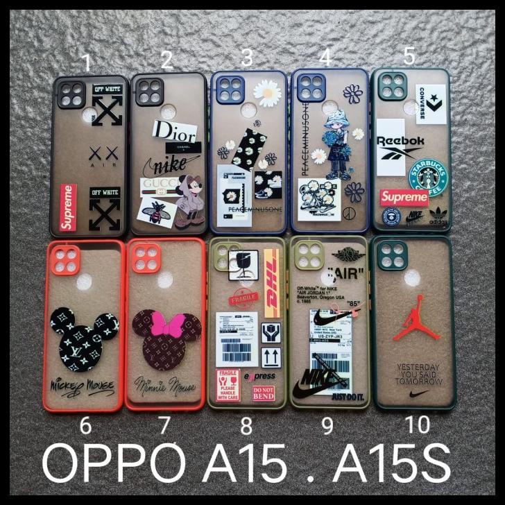 Soft Case Oppo A15 . A15S Motif Gambar Dr Softcase Silikon Cover