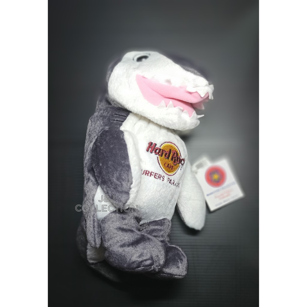 Boneka Hard Rock Shark Teddy Bear Surfer Paradise 2008