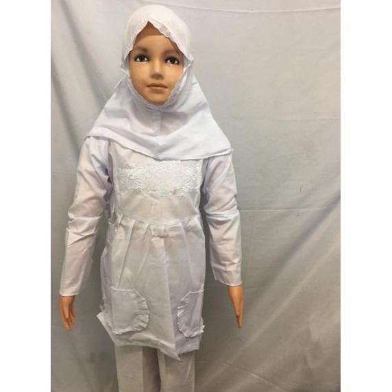 Produk Baru Baju Manasik Haji Umroh Anak Perempuan/Baju Muslim Anak Sale