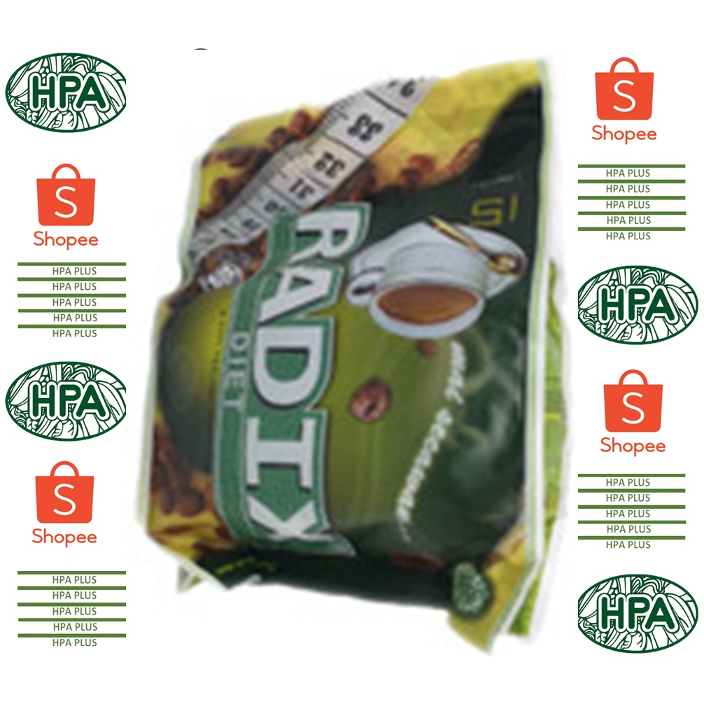 

Kopi Radix Diet Radix Hijau HPA isi 15 Sachet Impor 100% dijamin Ori