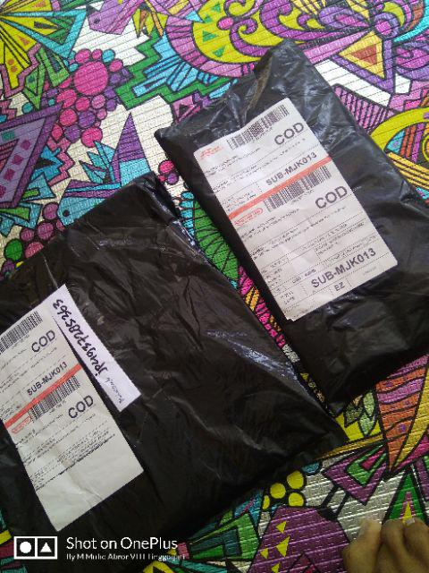 Kemeja Batik Kerja Big Size Jumbo Size Fit Xxl Ld 115 Warna Hitam Putih Casual Formal Kondangan