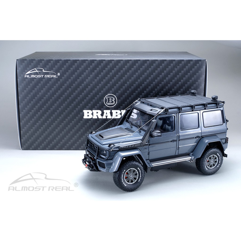 Brabus 550 Adventure Mercedes-Benz G 500 4×4² 2017 scale 1:18 by ALMOST REAL