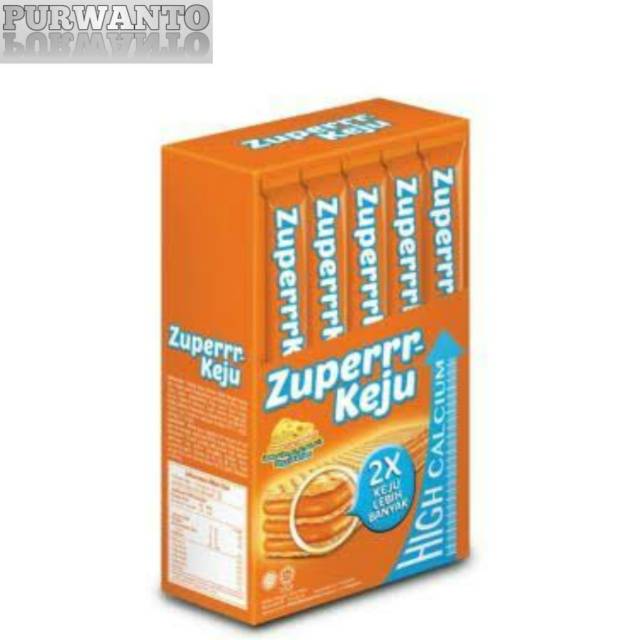 

Wafer Zuperr Keju (8.5g x 20pcs)