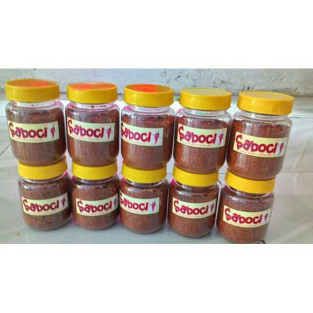

HABISS! Saboci (Sambal bubuk terasi Cirebon)