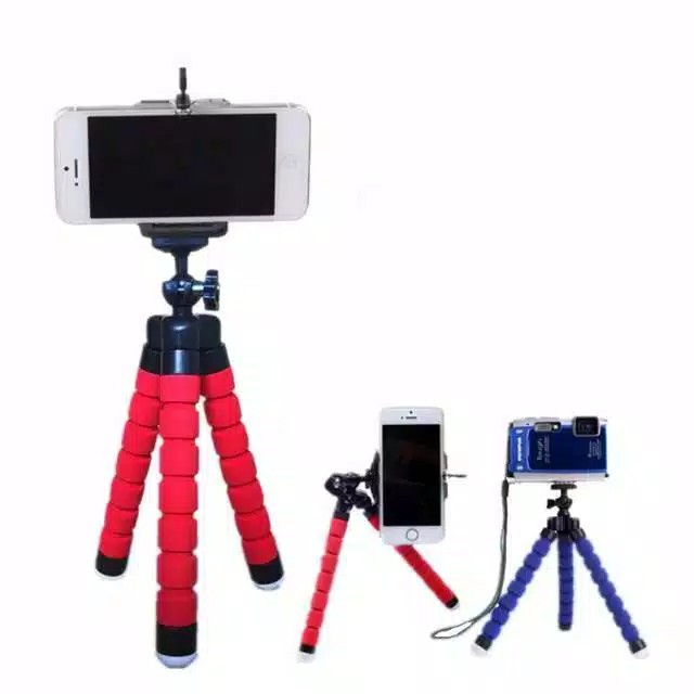 Gorilla Tripod  Spider Bonus Holder Warna Mini Small Large Tongsis Flexible Bonus Holder Gorillapod