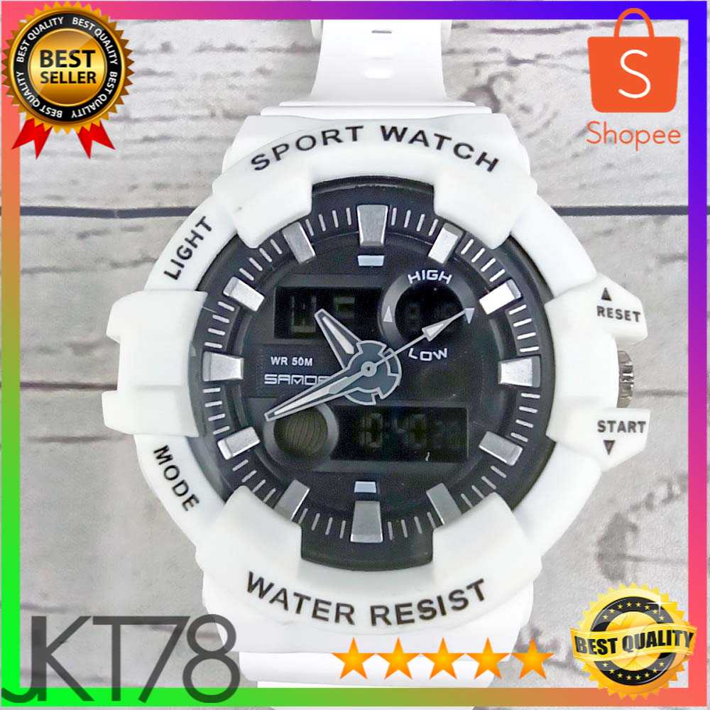 SANDA Jam Tangan Kasual Digital Analog Pria - 780