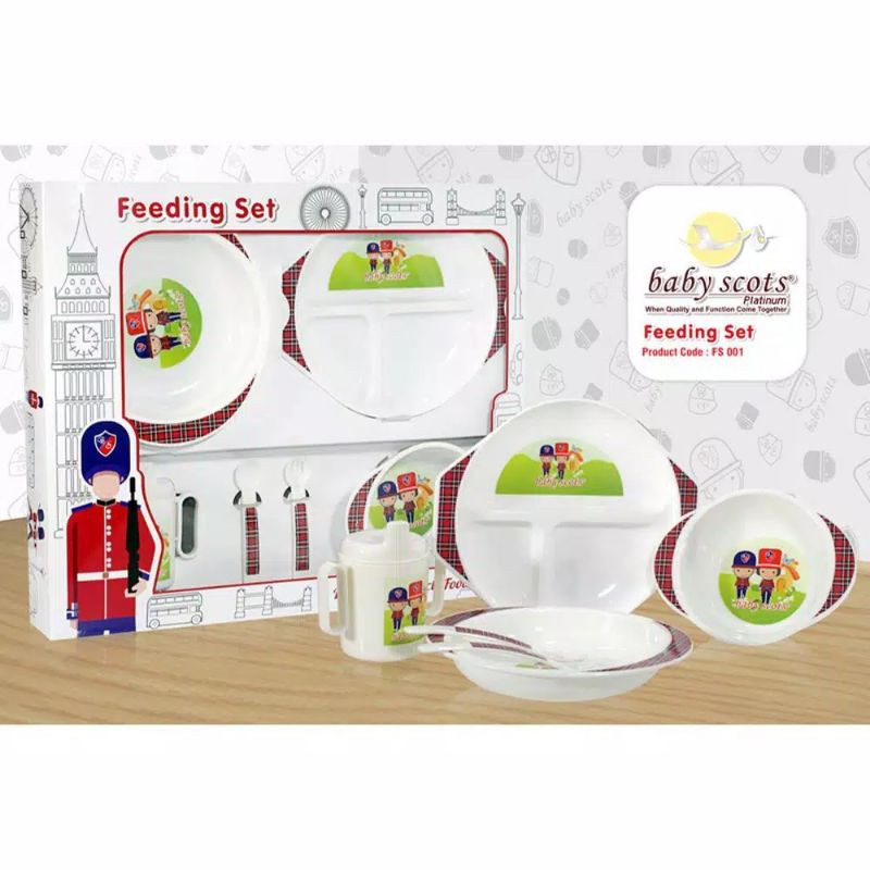feeding set baby Scots 6 in 1