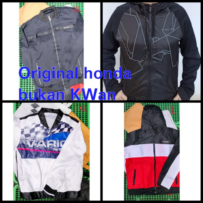 Jaket Hoodie Original HONDA AHM BEAT scoopy  vario click 125 150 dll