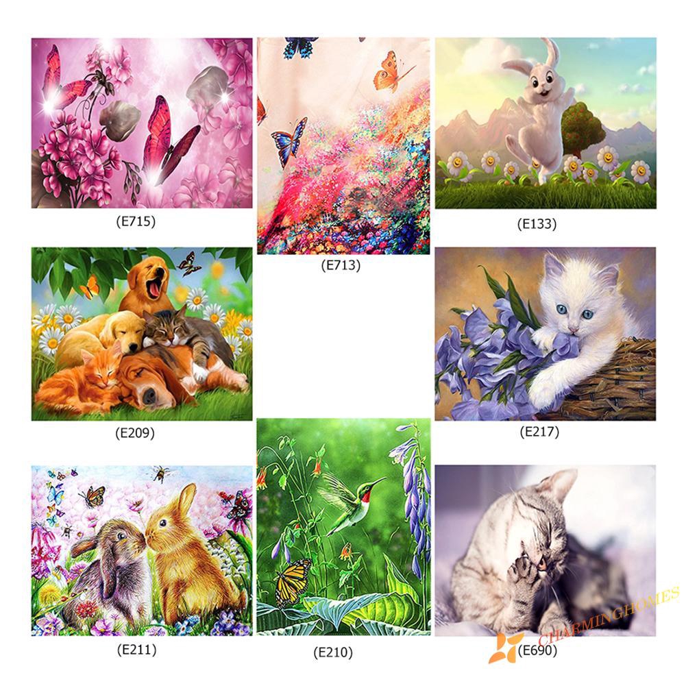 Ch Lukisan Diamond 5d Diy Gambar Hewan Untuk Dekorasi Rumah